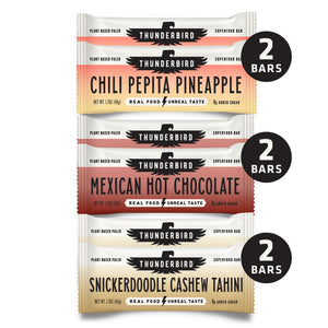 Snickerdoodle, Mexican Hot & Chili Variety Pack - Box of 6