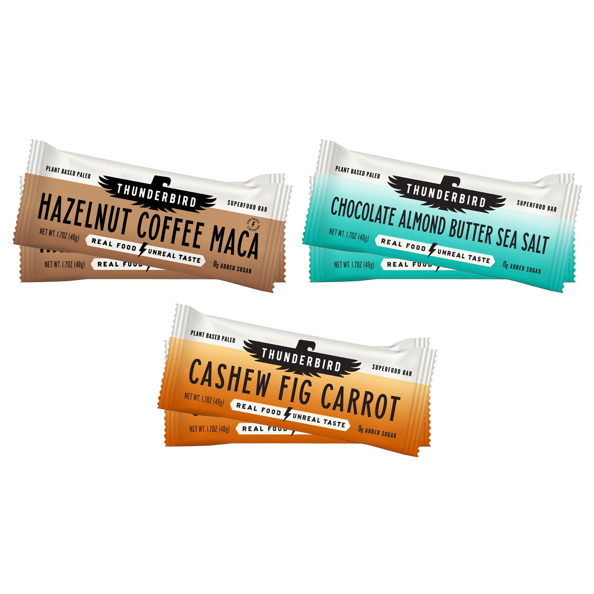 Hazelnut, Chocolate & Cashew Variety Pack - Box of 6